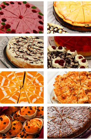 Kuchen Kaffeetafel Dorffest